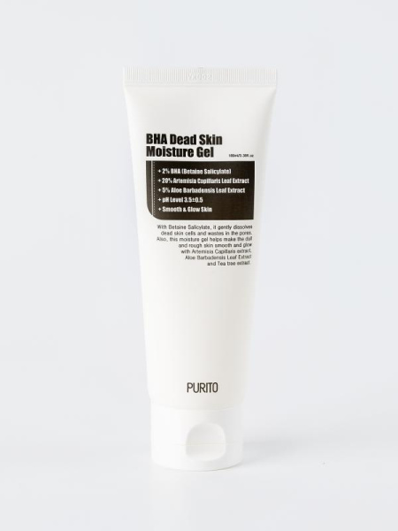 Обновляющий увлажняющий гель с BHA-кислотами Purito BHA Dead Skin Moisture Gel