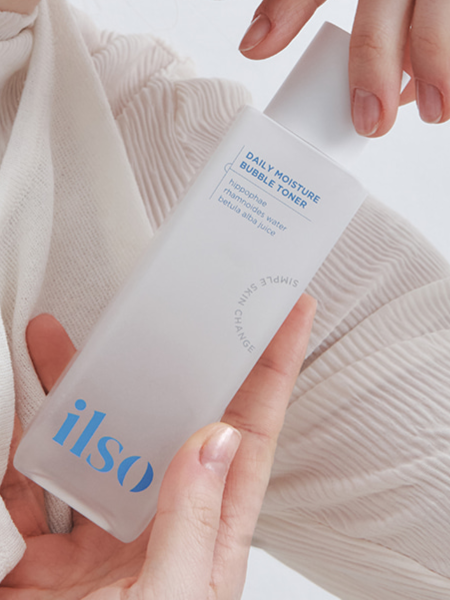 Укрепляющий пузырьковый тонер с эктоином ilso Daily Moisture Bubble Toner