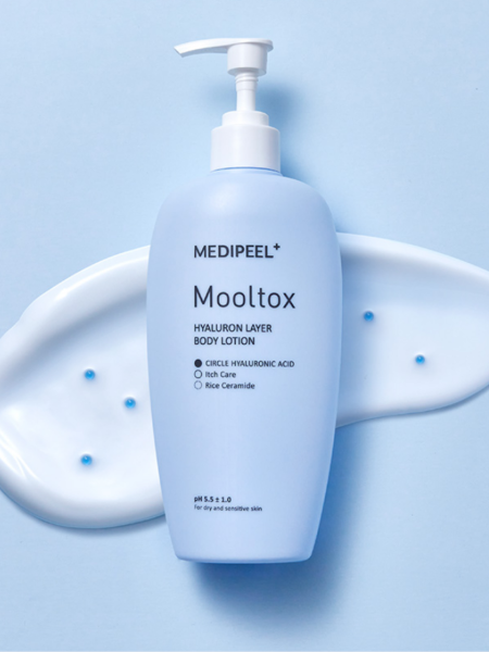 Интенсивно увлажняющий лосьон для тела MEDI-PEEL Mooltox Hyaluron Layer Body Lotion Интенсивно увлажняющий лосьон для тела MEDI-PEEL Mooltox Hyaluron Layer Body Lotion