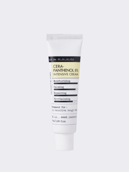 Восстанавливающий крем для лица с керамидами и пантенолом Derma Factory Cera-Pantenol 8% Intensive Cream Восстанавливающий крем для лица с керамидами и пантенолом Derma Factory Cera-Pantenol 8% Intensive Cream