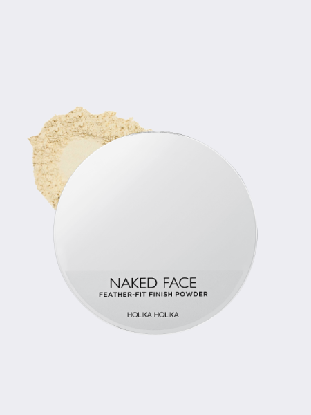 Рассыпчатая пудра для лица HOLIKA HOLIKA Naked Face Feather Fit Finish Powder
