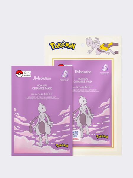 Набор укрепляющих тканевых масок с керамидами JMSolution Moa Seal Ceramide Mask Набор укрепляющих тканевых масок с керамидами JMSolution Moa Seal Ceramide Mask
