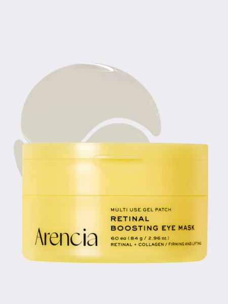 Разглаживающие патчи для век с ретиналем Arencia Retinal Boosting Eye Mask