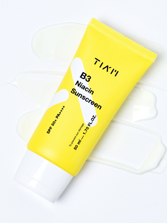 Солнцезащитный крем с ниацинамидом TIAM B3 Niacin Sunscreen SPF50 PA++++