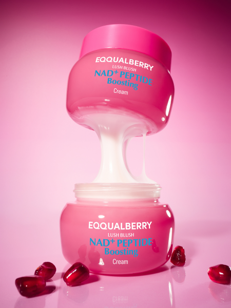 Разглаживающий крем для лица с пептидами EQQUALBERRY NAD+ Peptide Boosting Cream