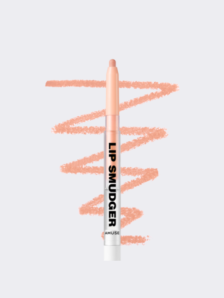 Лимитированнный бархатный карандаш для губ AMUSE Lip Smudger 07 Pumpkin Milk Daisy Edition