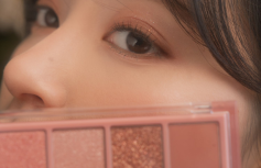 Палетка теней для век в розовых оттенках rom&nd Better Than Palette 03 Rosebud Garden