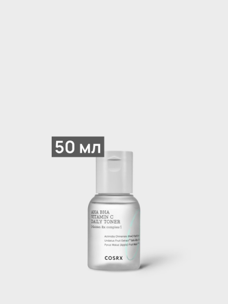 Тонер с кислотами и витамином С Cosrx Refresh AHA BHA Vitamin C Daily Toner