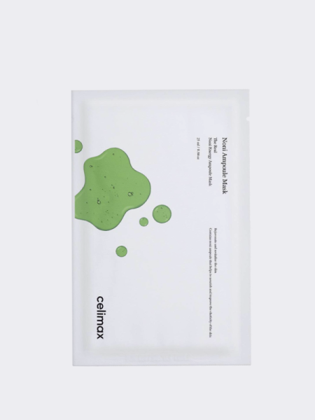 Тканевая маска с экстрактом нони и гиалуроновой кислотой Celimax The Real Noni Energy Ampoule Mask Тканевая маска с экстрактом нони и гиалуроновой кислотой Celimax The Real Noni Energy Ampoule Mask