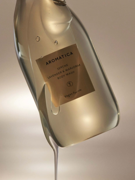 Гель для душа с лавандой и майораном Aromatica Serene Body Wash Lavender & Marjoram