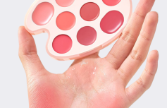 Универсальная кремовая палетка для губ и щёк Dasique Lip & Cheek Palette #02 Coral Coloring