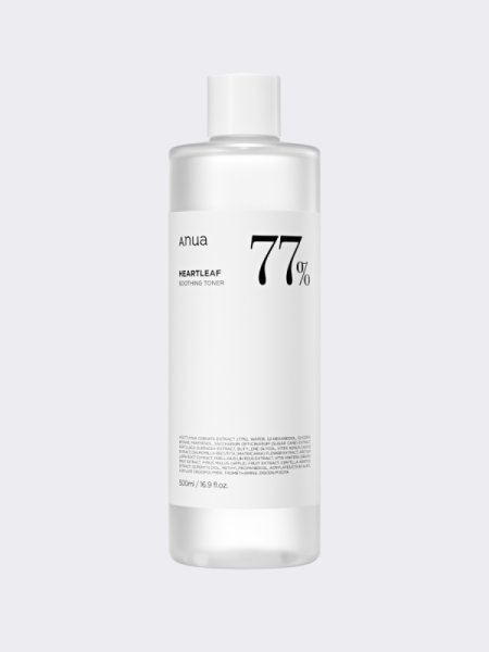 МАКСИ Успокаивающий тонер для лица с экстрактом хауттюйнии ANUA Heartleaf 77% Soothing Toner