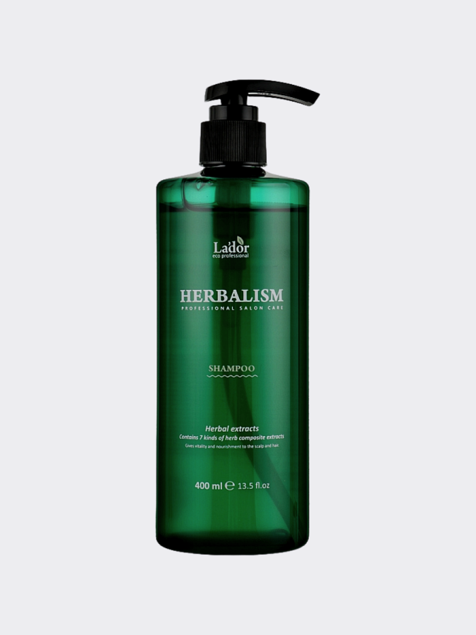 Тонизирующий шампунь с травяными экстрактами La’dor Herbalism Shampoo