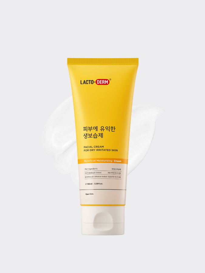 Увлажняющий крем для лица с пробиотиками CKD LACTODERM Beneficial Moisturizing Cream 
