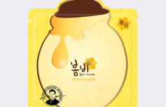 Питательная тканевая маска для лица с мёдом Papa Recipe Bombee Honey Mask Pack