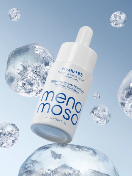 Увлажняющая сыворотка с гиалуроновой кислотой и пантенолом MENOMOSO Hyalu+B5 Blending Moist Relief Concentrate