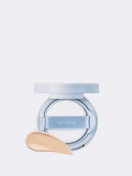 МИНИ Тональный кушон с влажным финишем в нюдовом оттенке rom&nd Bare Water Cushion 03 Natural 21 SPF38 PA++++ МИНИ Тональный кушон с влажным финишем в нюдовом оттенке rom&nd Bare Water Cushion 03 Natural 21 SPF38 PA++++