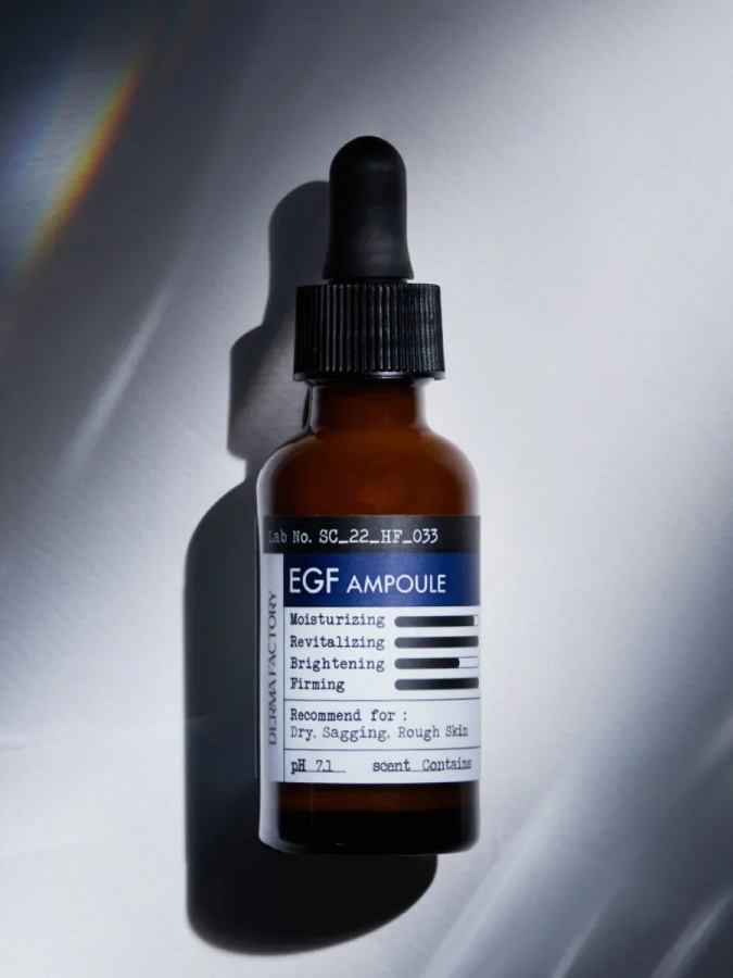 Разглаживающая сыворотка с эпидермальным фактором роста Derma Factory EGF Ampoule