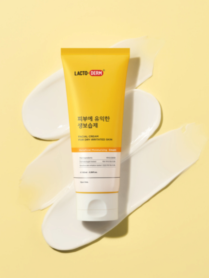 Увлажняющий крем для лица с пробиотиками CKD LACTODERM Beneficial Moisturizing Cream 