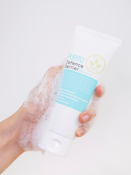 Очищающий слабокислотный гель для умывания Purito Defence Barrier Ph Cleanser Очищающий слабокислотный гель для умывания Purito Defence Barrier Ph Cleanser