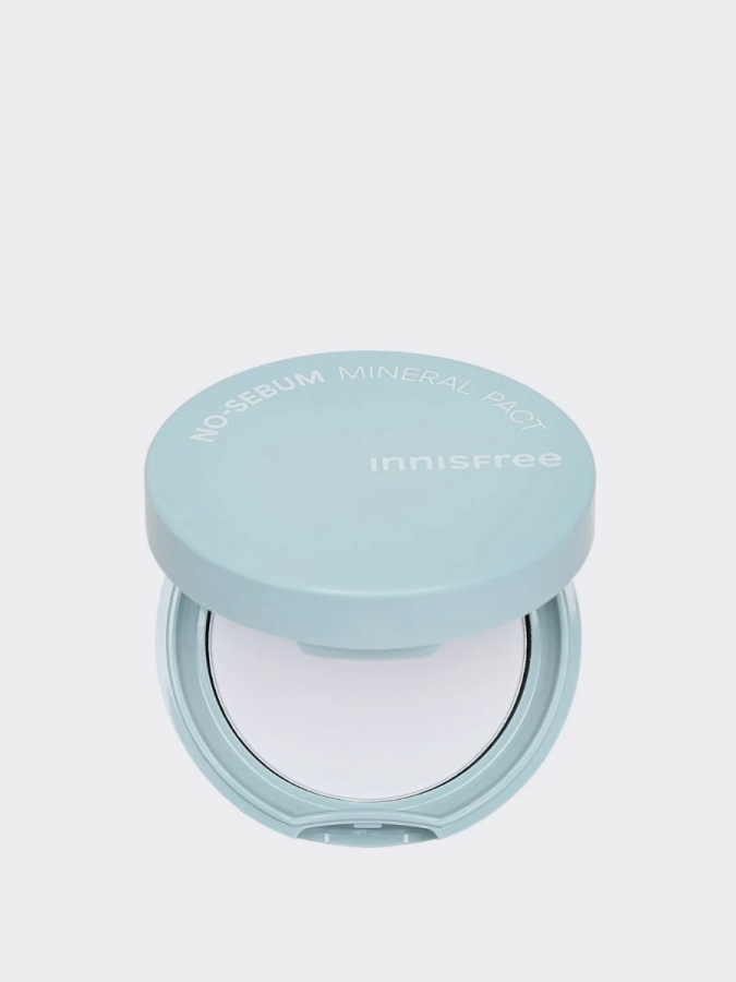 Спрессованная минеральная пудра для лица innisfree No-Sebum Mineral Pact