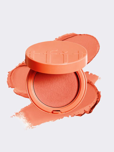 Румяна-кушон в коралловом оттенке TFIT Fluffy Velvet Cushion Blush O01 Coral Orange