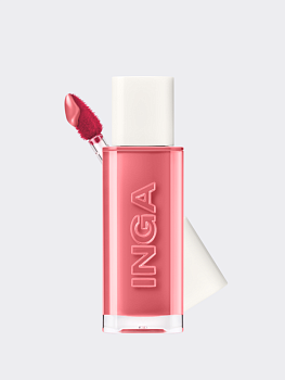 Стойкий глянцевый пигмент для губ INGA Water Glow Lip Tint Rosy Rose