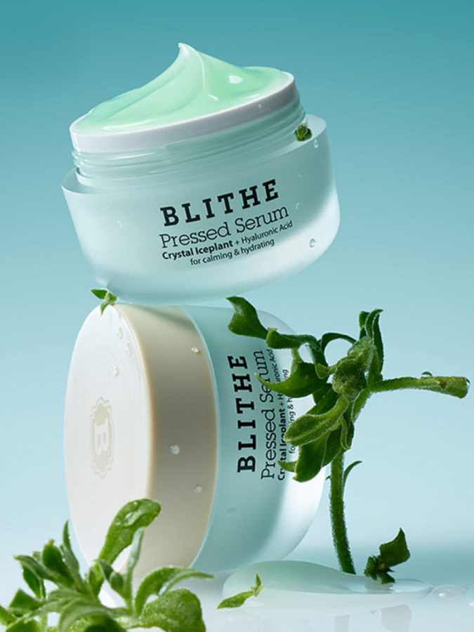 Тонизирующая спрессованная сыворотка-крем Blithe Pressed Serum Crystal Iceplant