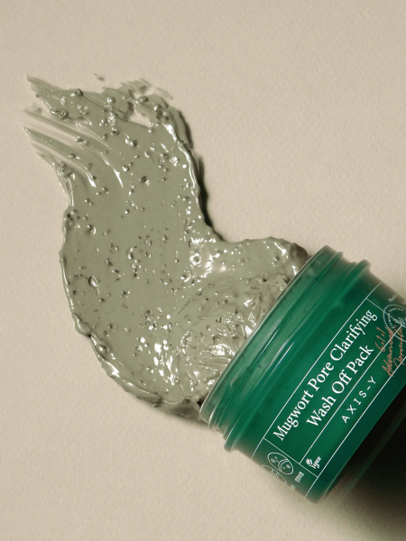 Очищающая глиняная маска для лица с полынью AXIS-Y Mugwort Pore Clarifying Wash Off Pack