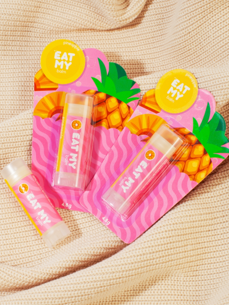 Бальзам для губ с ароматом ананаса EAT MY BALM Pineapple