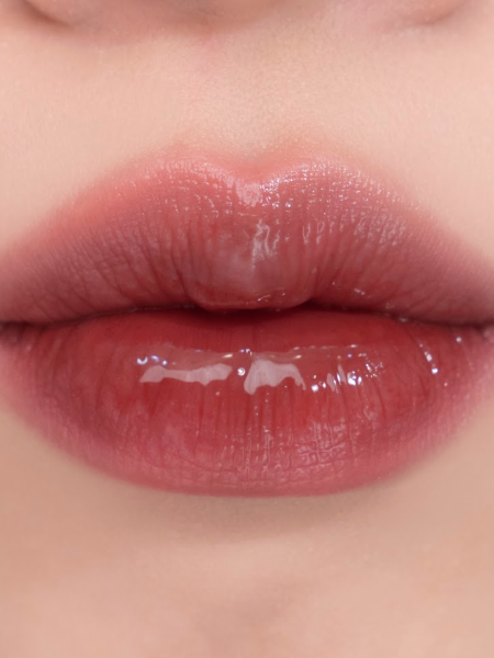 Сочный глянцевый тинт для губ с вишнёвым оттенком rom&nd Juicy Lasting Tint 24 Peeling Angdoo