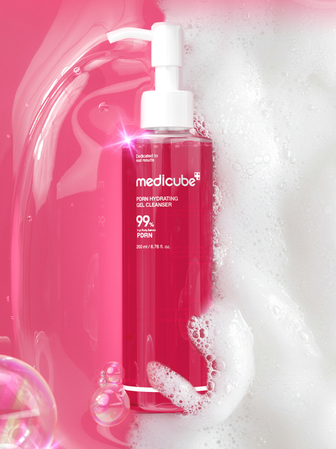 Мягкий гель для умывания с ПДРН Medicube PDRN Hydrating Gel Cleanser