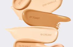 Тональный кушон с сияющим финишем TOCOBO Apple Dewy Fit Cushion 19 Cream