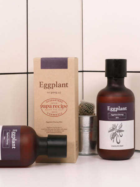 Успокаивающий тонер для лица с экстрактом баклажана Papa Recipe Eggplant Clearing Skin