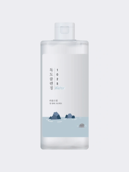 Очищающая вода для снятия макияжа с морской водой Round Lab 1025 Dokdo Cleansing Water Очищающая вода для снятия макияжа с морской водой Round Lab 1025 Dokdo Cleansing Water