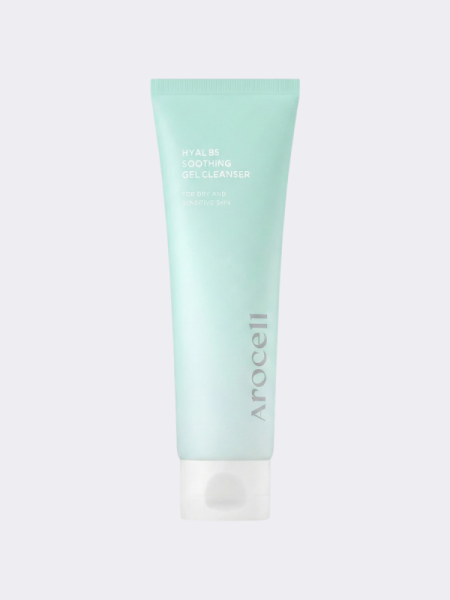Успокаивающий гель для умывания с пантенолом Arocell Hyal B5 Soothing Gel Cleanser