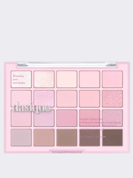 Большая палетка теней для век Dasique Mood Shadow Palette #04 Light Lavender