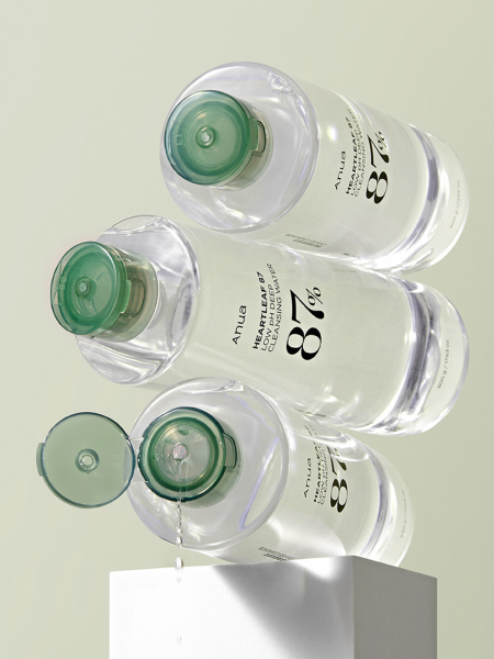 Очищающая вода для снятия макияжа с экстрактом хауттюйнии ANUA HeartLeaf 87 Low PH Deep Cleansing Water Очищающая вода для снятия макияжа с экстрактом хауттюйнии ANUA HeartLeaf 87 Low PH Deep Cleansing Water