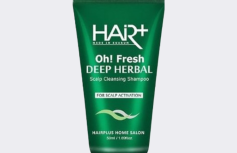 Освежающий шампунь с травяными экстрактами Hair+ Oh! Fresh Deep Herbal Shampoo