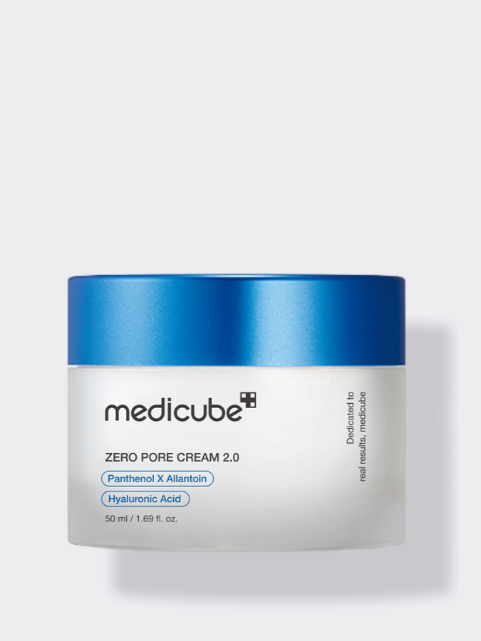 Увлажняющий крем для сужения пор с гиалуроновой кислотой Medicube Zero Pore Cream 2.0