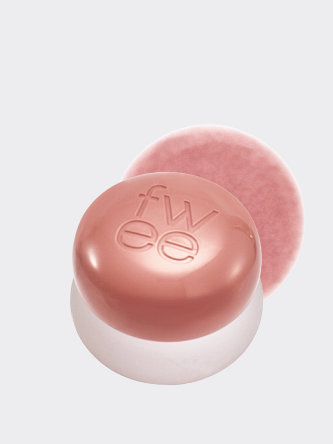 Оттеночное суфле для губ и щёк fwee Lip&Cheek Blurry Pudding Pot ND03 Without
