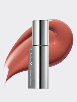 Глянцевый блеск-пигмент для губ FEEV Hyper-fit Glam Drop Honey Dew