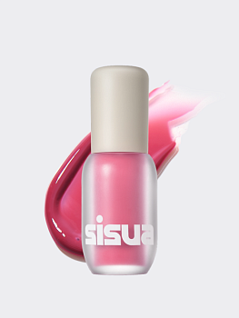 Стойкий блеск для губ с эффектом увеличения объёма UNLEASHIA Sisua Popcorn Syrup Lip Plumper No. 1 Strawberry Cream