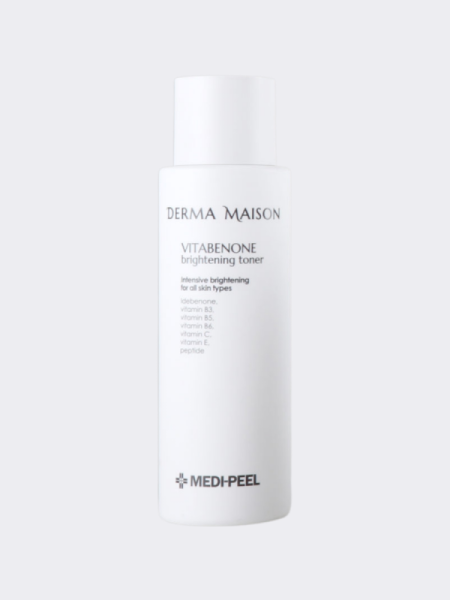 Витаминный тонер выравнивающий тон кожи MEDI-PEEL Derma Maison Vitabenone Brightening Toner Витаминный тонер выравнивающий тон кожи MEDI-PEEL Derma Maison Vitabenone Brightening Toner
