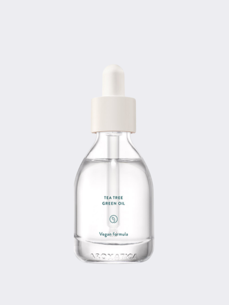 Противовоспалительное масло для лица с чайным деревом Aromatica Tea Tree Green Oil  Противовоспалительное масло для лица с чайным деревом Aromatica Tea Tree Green Oil