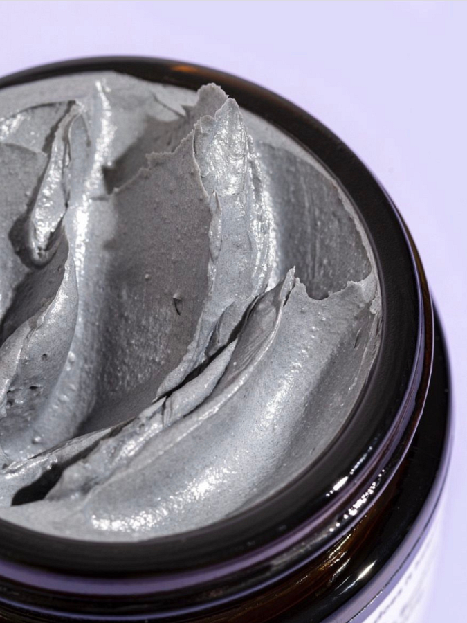 Очищающая маска с активированным углём и маслами Q+A Activated Charcoal Face Mask
