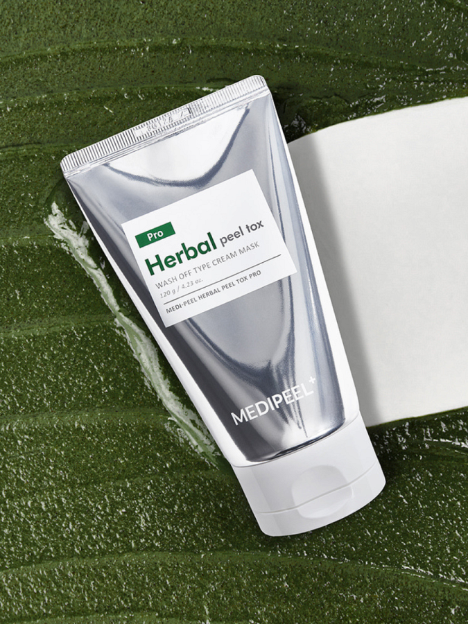 Обновлённая отшелушивающая смываемая маска для лица MEDI-PEEL Herbal Peel Tox PRO