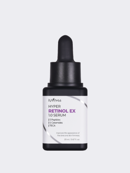 Обновляющая сыворотка для лица с ретинолом и бакучиолом IsNtree Hyper Retinol EX 1.0 Serum