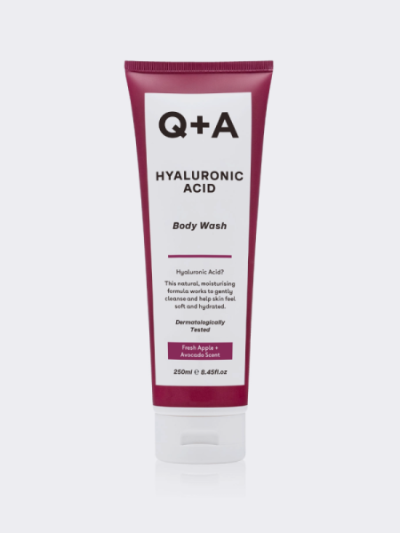 Увлажняющий гель для душа с гиалуроновой кислотой Q+A Hyaluronic Acid Body Wash Увлажняющий гель для душа с гиалуроновой кислотой Q+A Hyaluronic Acid Body Wash