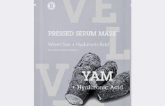 Увлажняющая тканевая маска с экстрактом ямса Blithe Pressed Serum Mask Velvet Yam
